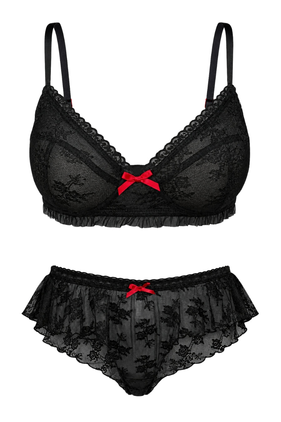 Gabriela Bralette & French Knicker Set