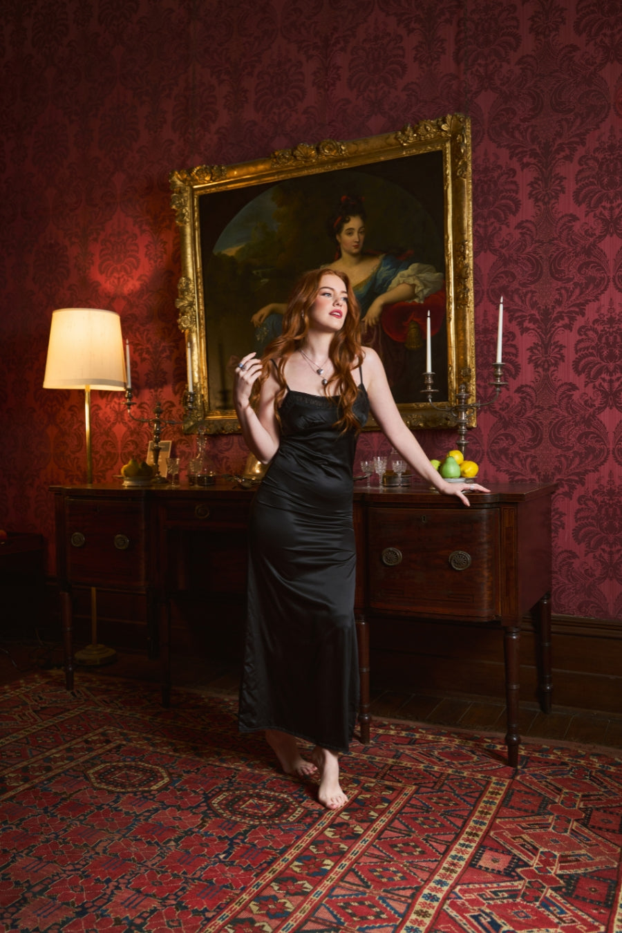 Yasmin Maxi Slip Dress