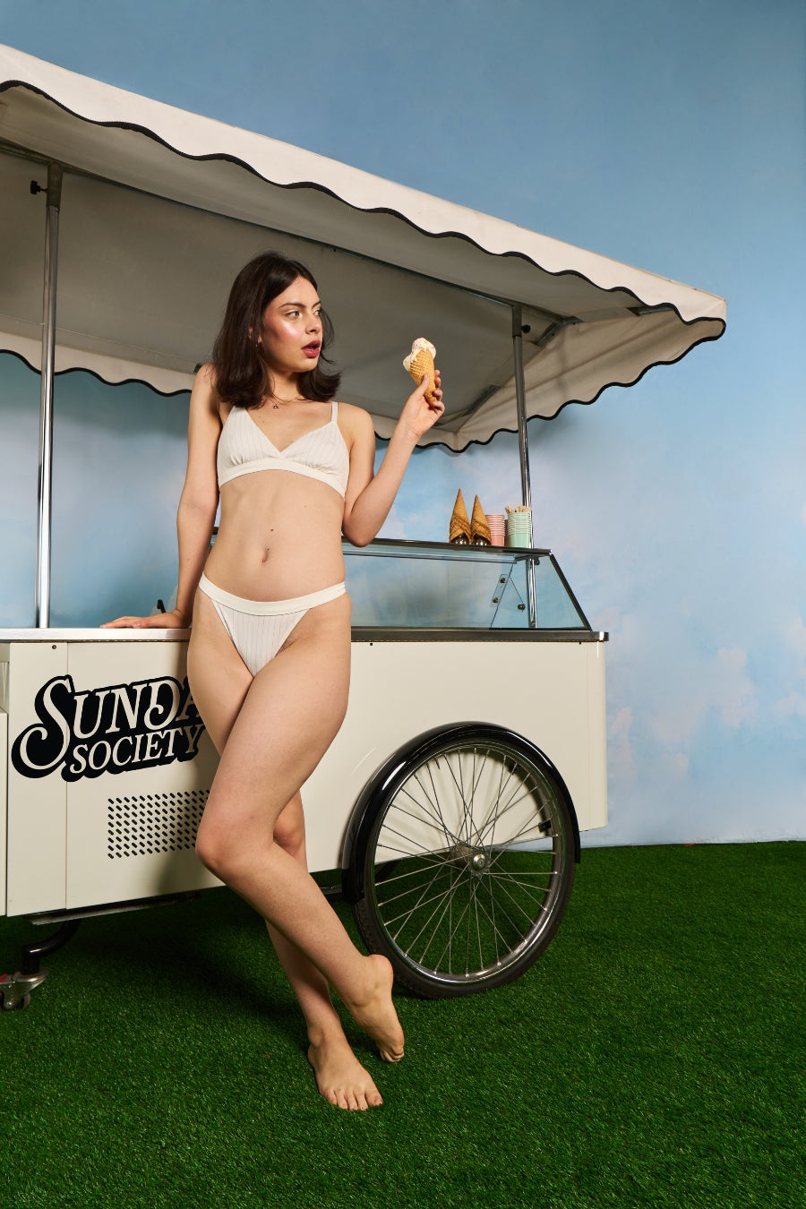 Junie Bralette & Thong Set