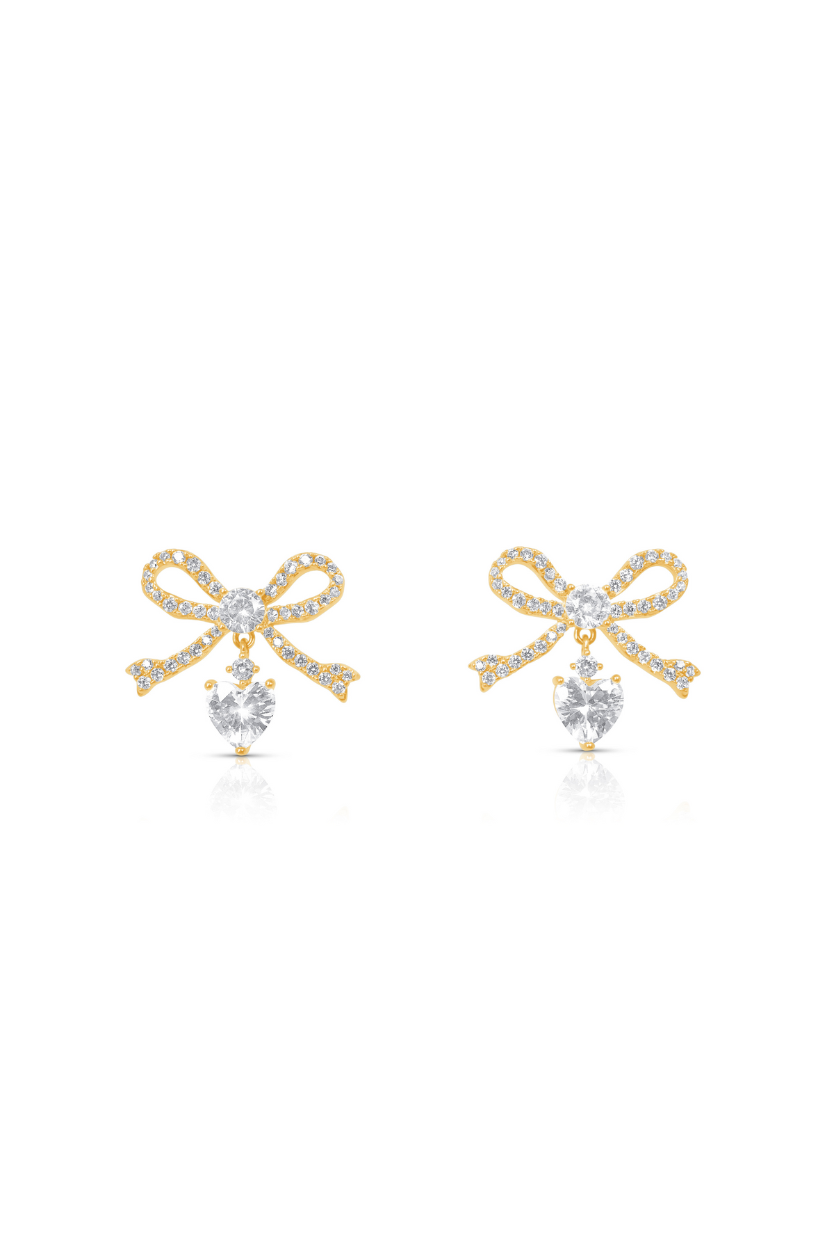 🎁 Crystal Ribbon Earrings (100% off)