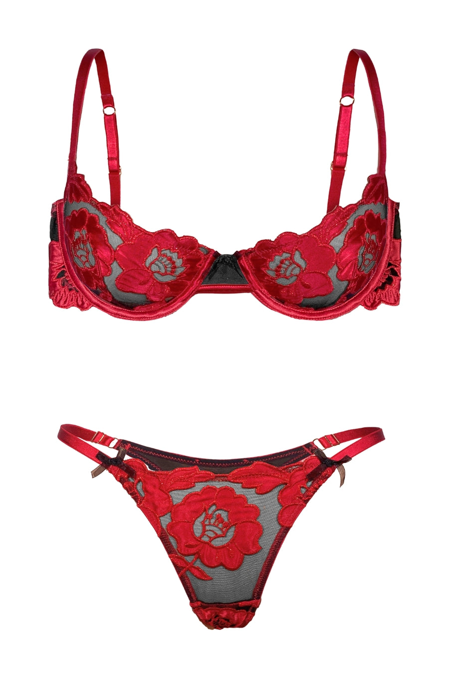 Uma Underwire Bra & Thong Set