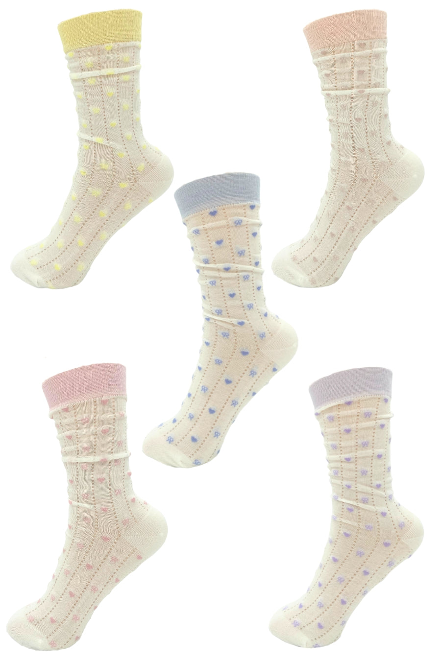 Sweetheart Crew Socks