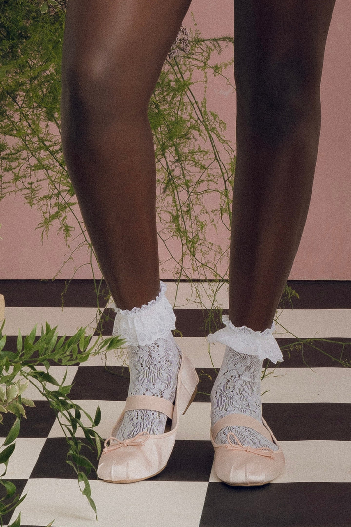 Whisper Lace Socks