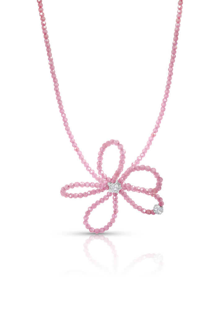 Beaded Blossom Necklace