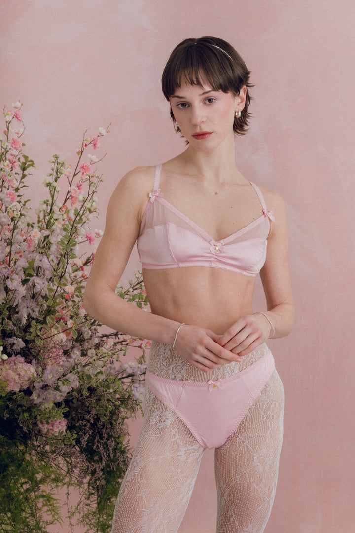 Audrey Bralette & G-String Set