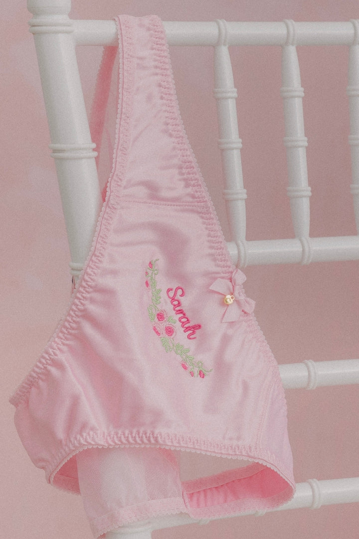 Les Fleurs: Personalised Knickers