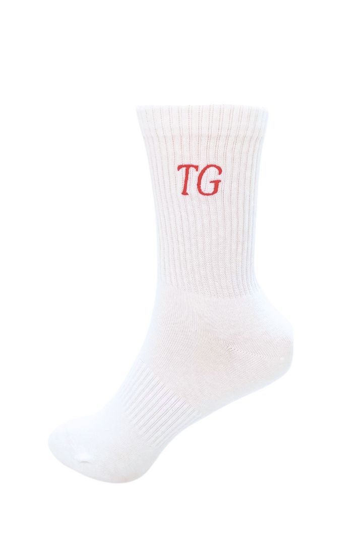 Initials: Personalised Crew Socks