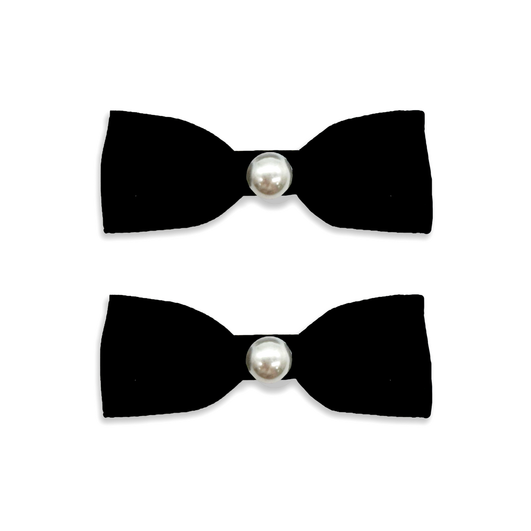 Sweetheart Bow Clips