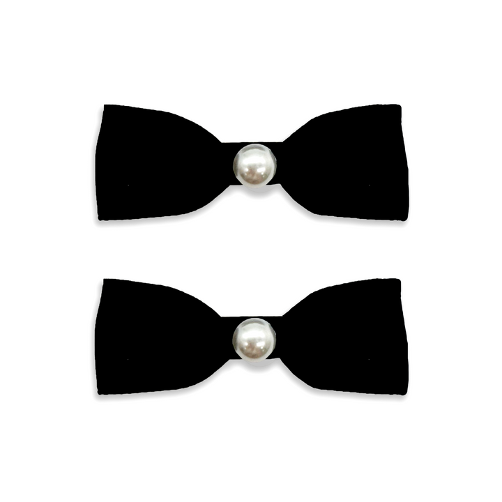 Sweetheart Bow Clips