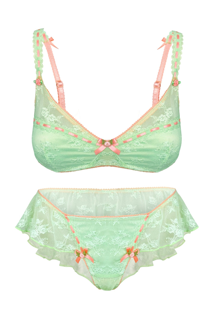 Juliet Bralette & French Knicker Set