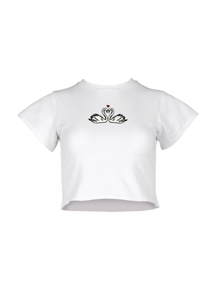 Swan Kisses: Baby Tee